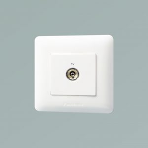 0012-Panasonic-British-Standard-W2-Series-1-Gang-TV-Socket-DIN-Type-at-Lumitek-Lighting-Kenya