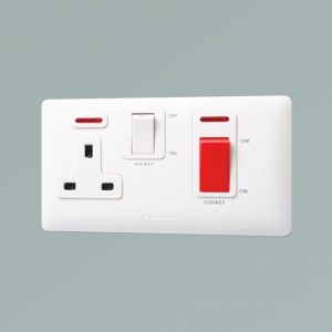 0028-Panasonic-British-Standard-W2-Series-45A-DP,-13A-Socket-DP-with-Neon-at-Lumitek-Lighting-Kenya