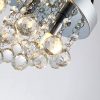 C0002 1C HOMCOM Mini Style Modern Crystal Ceiling Lamp Crystal Chandelier 5