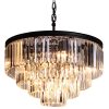 Lumitek American Vintage Crystal Ceiling Pendant Lamp 186 C20538 22 MEEROSEE Lighting American Crystal Ceiling Pendant 4