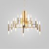 Lumitek Aluminum Modern Crystal Chandelier 9W-100W 189 Multiple layers Modern-Crystal-Chandelier-9W-100W