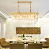 Lumitek Aluminum Postmodern Crystal Chandelier 9W-100W 182 Dinning-Hall-Aluminum-Postmodern-Crystal-Chandelier-9W-100W