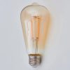Lumitek Amber Glass E27 Rustic Filament LED Bulb 6W 186 filament rustic bulb
