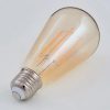 Lumitek Amber Glass E27 Rustic Filament LED Bulb 6W 187 Rustic-Filament-LED-Bulb