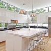 Lumitek Glass and Black Plated LED Modern Designer Pendant Light (Sold Separately) 189 Kitchen Designer Pendant Lights