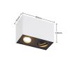 ceiling lights angular white