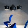 Brass-E27-Pendant black