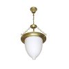 Brass-Pendant-with-Opal-Glass-Shade