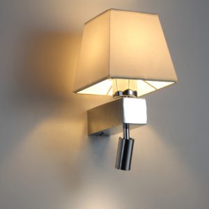 led lamp with golden shade 40 w