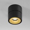 Gold-Aluminum-LED-Spotlight with black coated