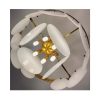 Lumitek Iron and Glass Energy Saving Pendant Chandelier 9W-150W 185 Affordable energy saving pendent chandelier
