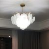Lumitek Iron and Glass Energy Saving Pendant Chandelier 9W-150W 188 Iron Glass Energy Saving Pendant