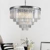 Lumitek Lavender Iron and Glass Energy Saving Modern Crystal Chandelier 18W-250W 186 Lavender-Iron-Modern-Crystal-Chandelier