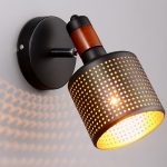 Strong-Black-and-Dark-Coffee-Wood-Wall-Lamp
