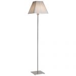 Floor-Lamp-with-White & gold-Shade-