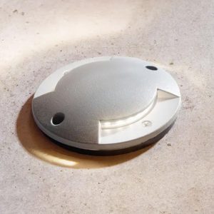 Golden Shaded Silver-Aluminum-and-Plastic-IP65-LED-Deck-Light-1x0-6W-LED