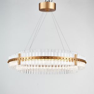 Steel-LED-Modern-Designer-Gold-Chandelier-80W