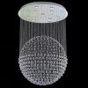 Lumitek Surface Mounted Crystal and Iron Metal Halogen Bulb Modern Crystal Chandelier GU10 186 beautiful Metal-Halogen-Bulb-Modern-Crystal-Chandelier