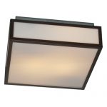 Wenge-Ceiling-Light-with-Matt-Opal-Shade 1