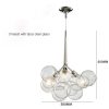 3 heads with 9pcs led modern chandelier