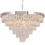 TD20538 19NI CL MEEROSEE 2019 Top K9 Crystal Chandelier Light Fixture 2