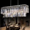 TD20538 8NI CL Modern Chandelier Crystal Light Fitting Rectangle 5