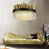 excel b14 Post modern simple luxury golden chandelier 2