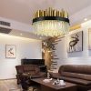 excel b14 Post modern simple luxury golden chandelier 3