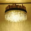 excel b14 Post modern simple luxury golden chandelier 4