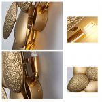 excel b28 gold nordic style indoor classic wall lamp light 2