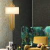 excel b3 large gold painting modern decorative bedroom wall lamp 3