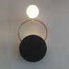 Lumitek New Modern G9 Golden Black Wall Lamp 190 excel b33 Modern Style D28 H48 G9 Gold Black Metal Wall Lamps