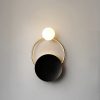 Lumitek New Modern G9 Golden Black Wall Lamp 185 excel b33 Modern Style D28 H48 G9 Gold Black Metal Wall Lamps 4