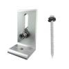 L-Foot Solar Bracket with Wood Screw 181 L Foot Solar Bracket with Wood Screw Price in Nairobi Kenya 2