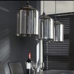 Lumitek Colorful Decorative Designer Glass Single Pendant Light (Smokey)