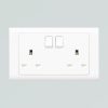 MK Electric 13A 2-Gang Double (Twin) Switched Sockets at Lumitek Lighting Kenya Nairobi 1