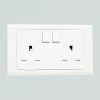MK Electric 13A 2-Gang Double (Twin) Switched Sockets at Lumitek Lighting Kenya Nairobi 4